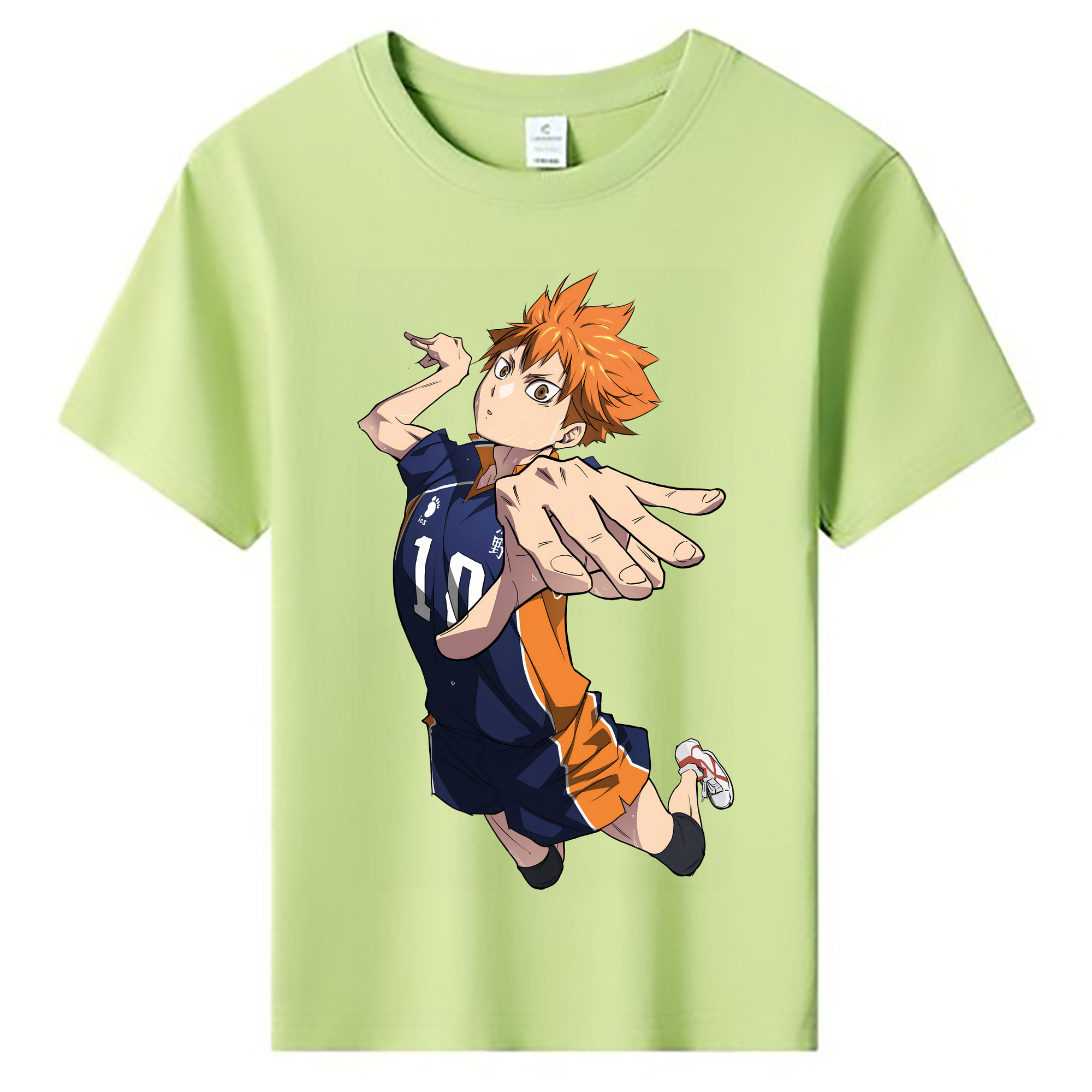 （画像用） ハイキュー!! Haikyu!! 綿100％キッズTシャツ（フロントプリント）
